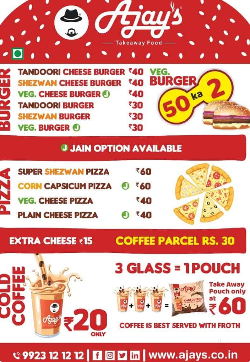 ajays cafe tithal road valsad