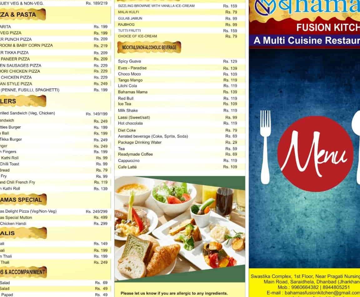 bahamas fusion kitchen