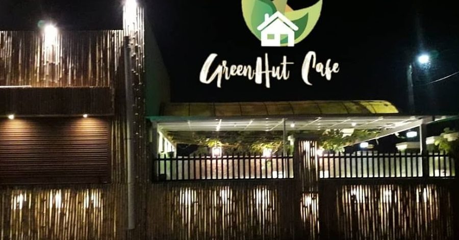 cafe green hut