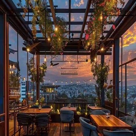 cafe lpk roof top bar kitchen 1
