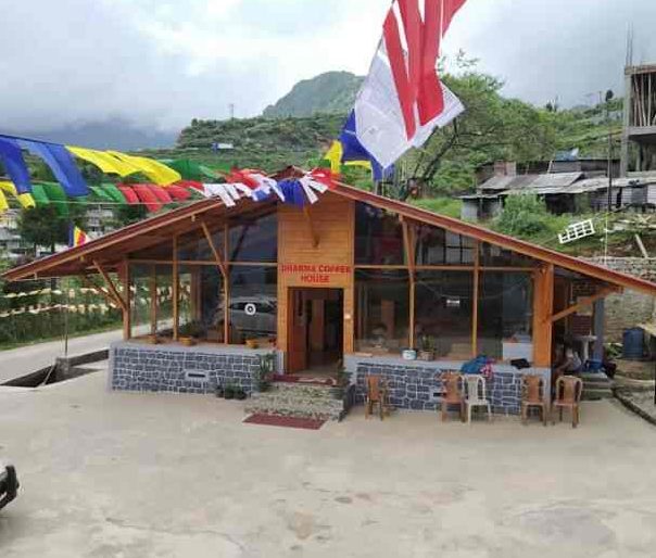 dharma coffee house and library