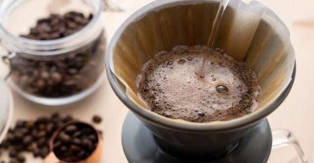 over coffee