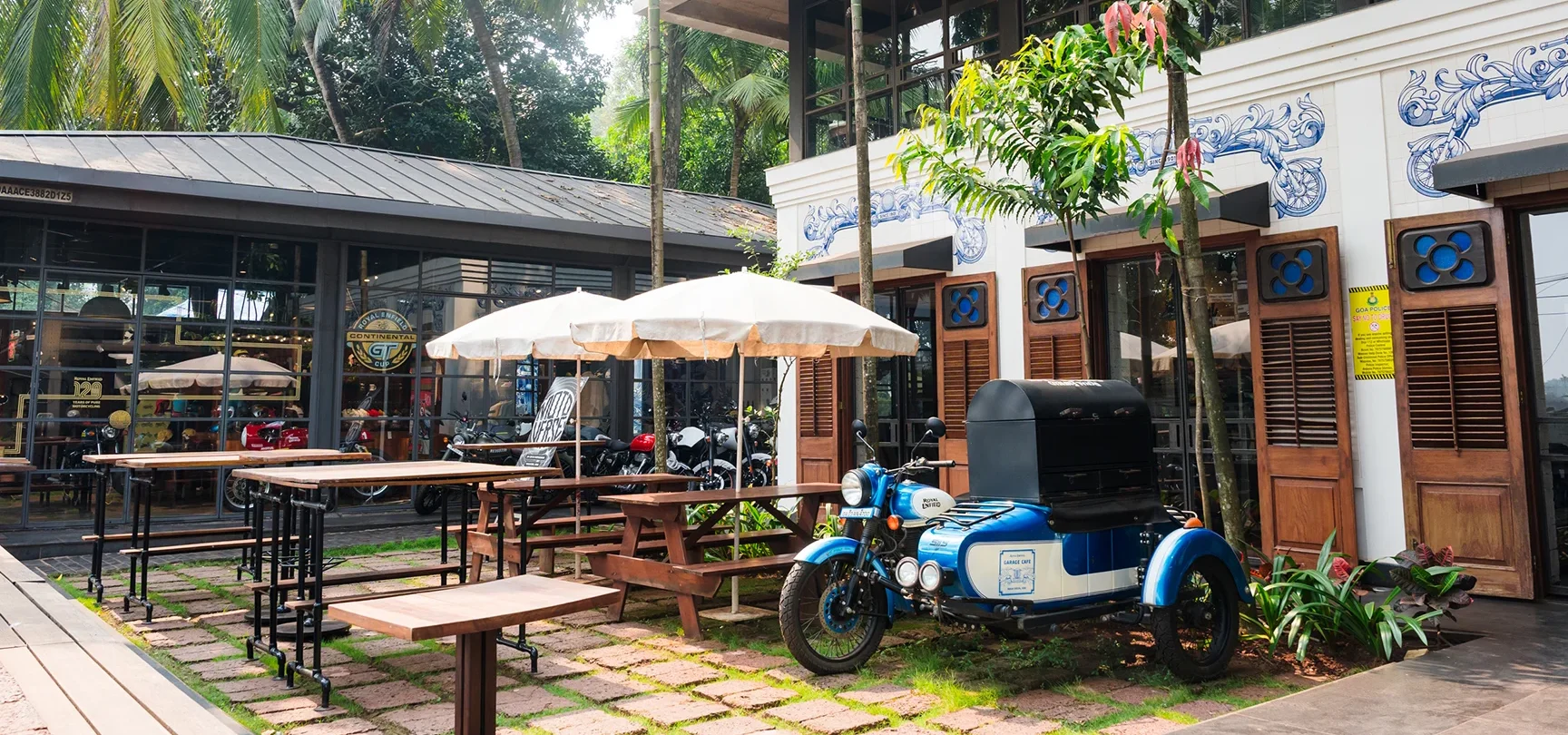 royal enfield garage cafe 1