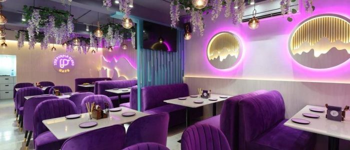 the purple blend cafe